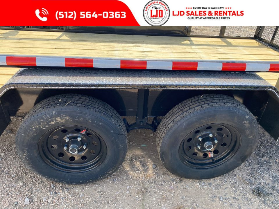 New 2027 Lacosta - 4' Gate - 83" x 16' Utility Trailer