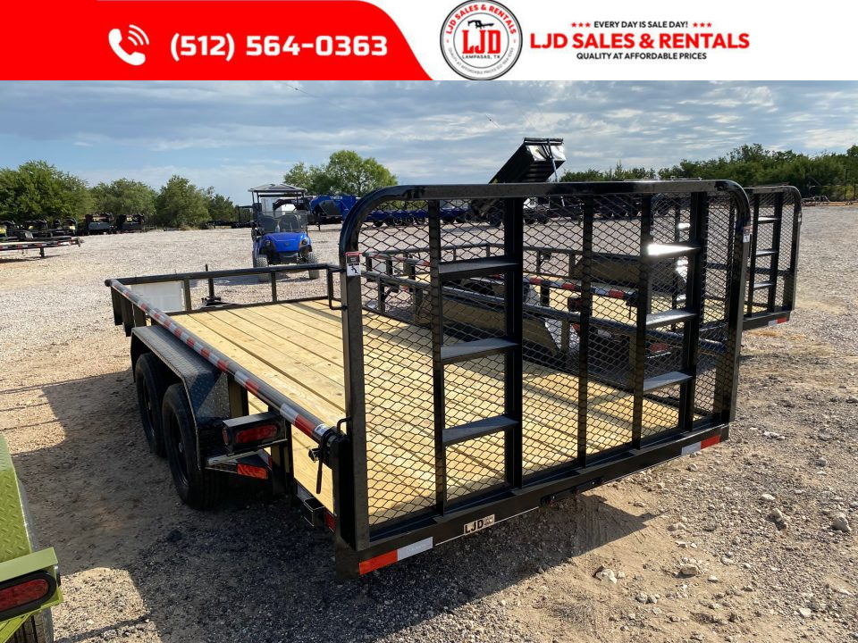 New 2027 Lacosta - 4' Gate - 83" x 16' Utility Trailer