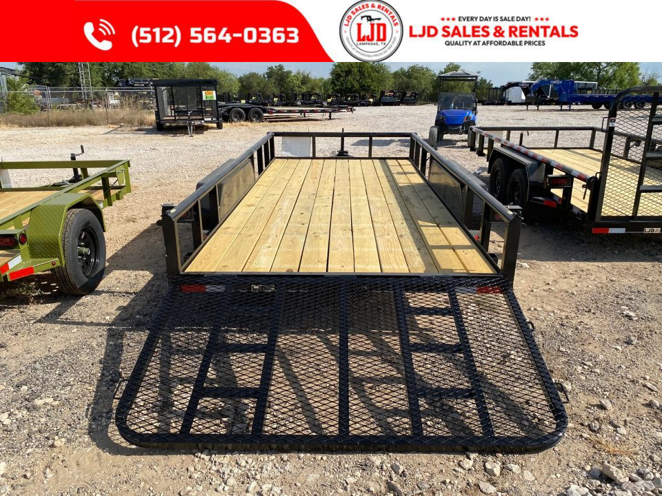 New 2027 Lacosta - 4' Gate - 83" x 16' Utility Trailer