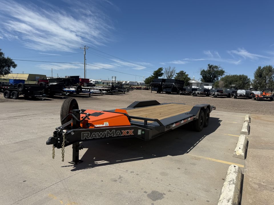 New 2027 RawMaxx FYH - 22' x 102" Low Pro Full Tilt Tilt Trailer
