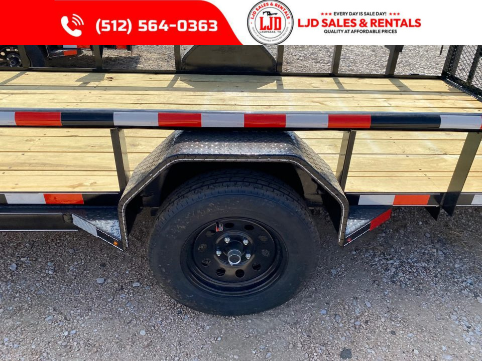 New 2027 Lacosta - 77" X 14' - Single axle - Utility Trailer