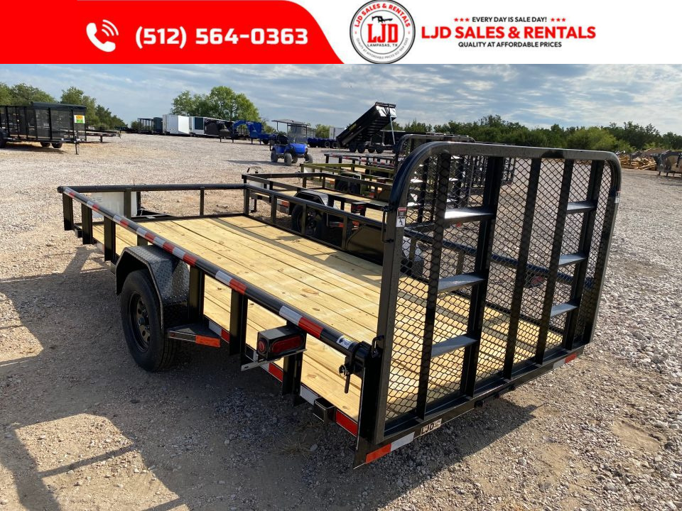 New 2027 Lacosta - 77" X 14' - Single axle - Utility Trailer