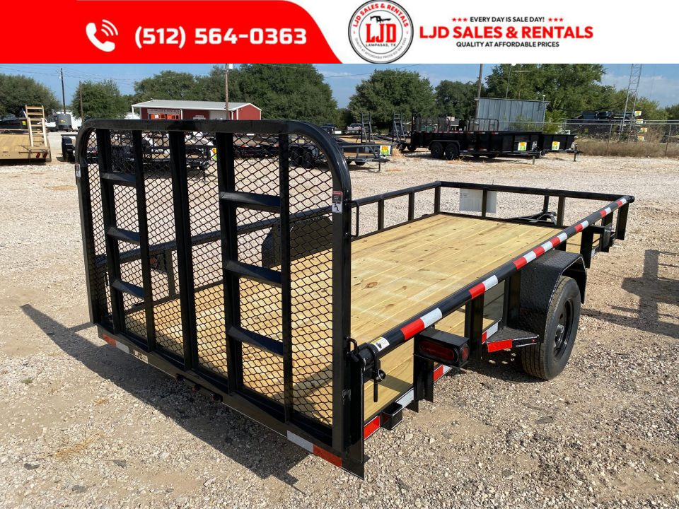 New 2027 Lacosta - 77" X 14' - Single axle - Utility Trailer