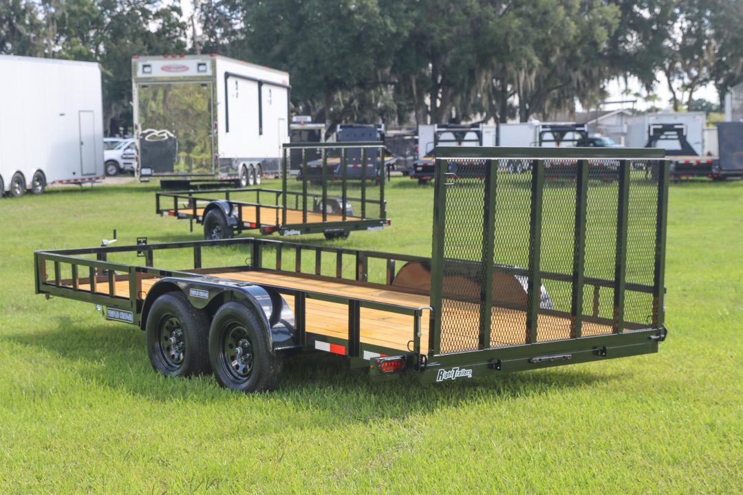 New 2027 7X16 Triple Crown ATV UTILITY TRAILER