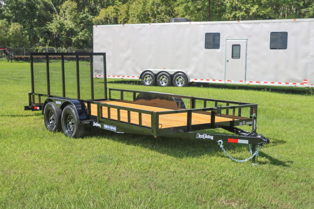 New 2027 7X16 Triple Crown ATV UTILITY TRAILER