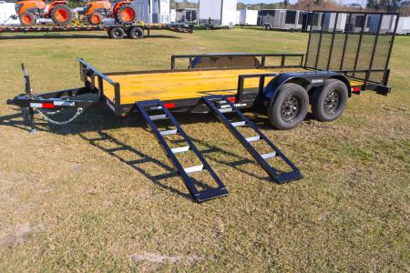 New 2027 7X16 Triple Crown ATV UTILITY TRAILER