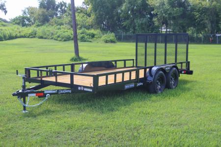 New 2027 7X16 Triple Crown ATV UTILITY TRAILER