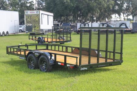 New 2027 7X16 Triple Crown ATV UTILITY TRAILER
