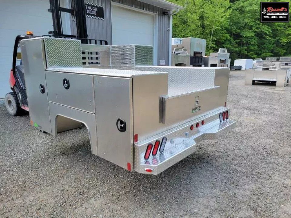 New Martin Truck Bodies Aluminum HFSB Service Body 8' DRW Tall Front Compartment