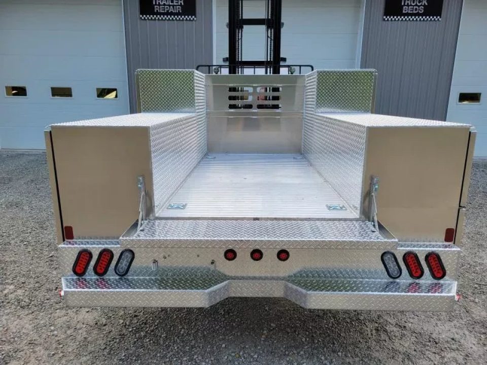 New Martin Truck Bodies Aluminum HFSB Service Body 8' DRW Tall Front Compartment