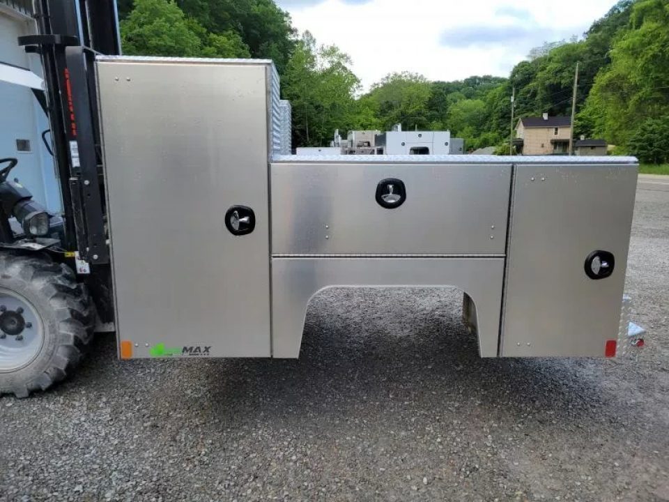 New Martin Truck Bodies Aluminum HFSB Service Body 8' DRW Tall Front Compartment