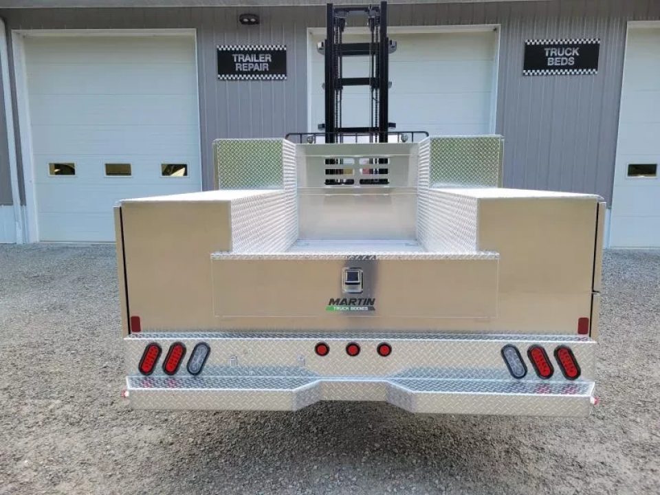 New Martin Truck Bodies Aluminum HFSB Service Body 8' DRW Tall Front Compartment