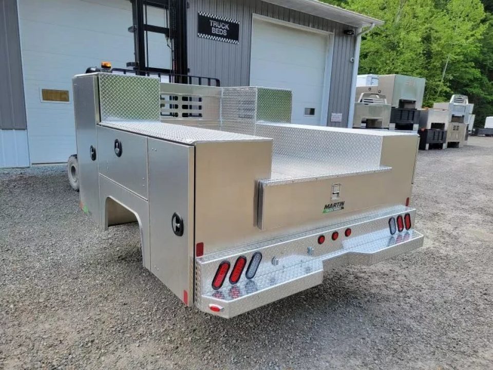 New Martin Truck Bodies Aluminum HFSB Service Body 8' DRW Tall Front Compartment