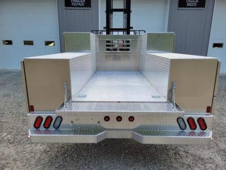 New Martin Truck Bodies Aluminum HFSB Service Body 8' DRW Tall Front Compartment