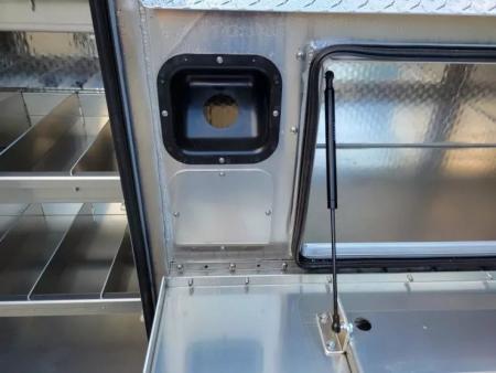 New Martin Truck Bodies Aluminum HFSB Service Body 8' DRW Tall Front Compartment