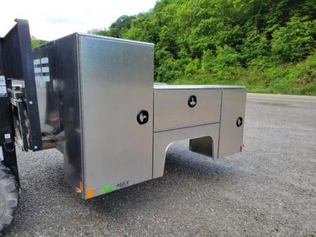 New Martin Truck Bodies Aluminum HFSB Service Body 8' DRW Tall Front Compartment