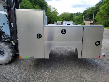 New Martin Truck Bodies Aluminum HFSB Service Body 8' DRW Tall Front Compartment