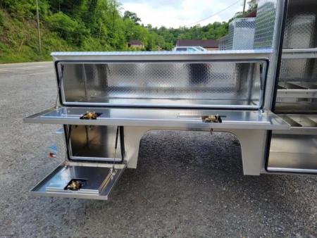 New Martin Truck Bodies Aluminum HFSB Service Body 8' DRW Tall Front Compartment