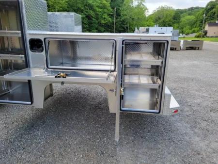 New Martin Truck Bodies Aluminum HFSB Service Body 8' DRW Tall Front Compartment