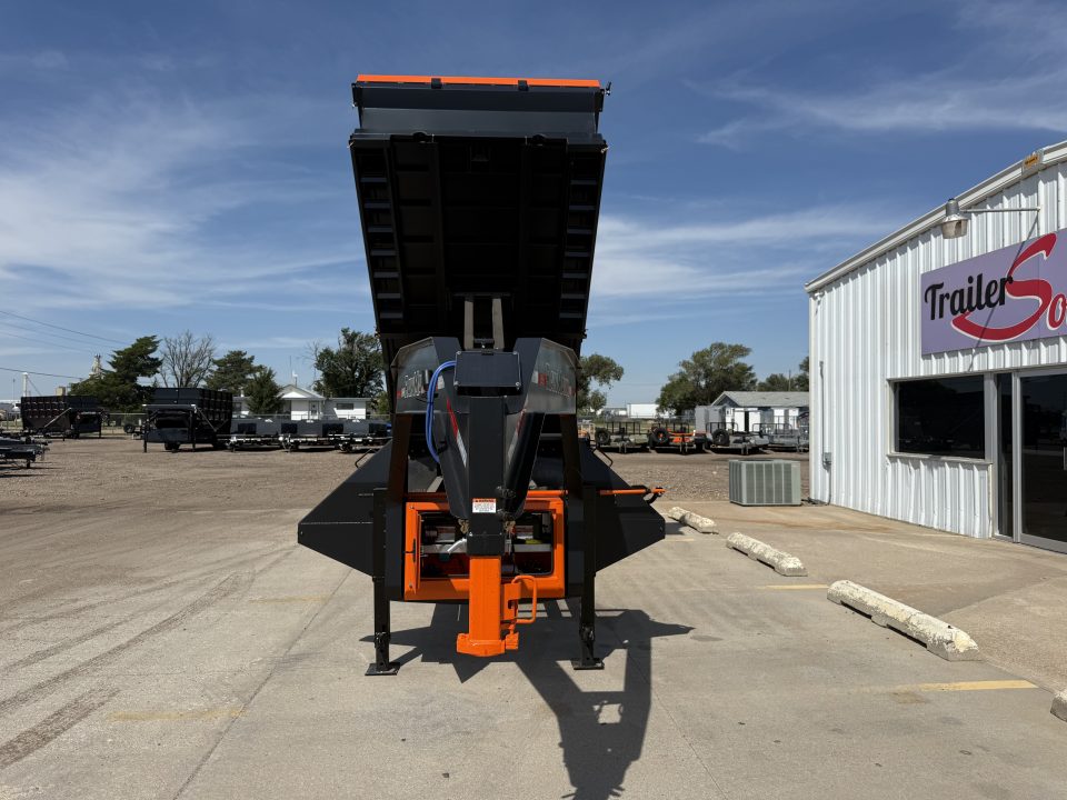 New 2027 RawMaxx 18' X 96" Tandem Dual Dump Trailer Dump Trailer