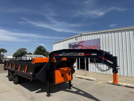 New 2027 RawMaxx 18' X 96" Tandem Dual Dump Trailer Dump Trailer