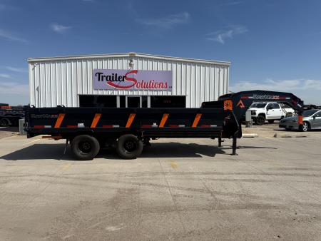 New 2027 RawMaxx 18' X 96" Tandem Dual Dump Trailer Dump Trailer
