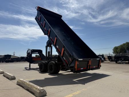 New 2027 RawMaxx 18' X 96" Tandem Dual Dump Trailer Dump Trailer