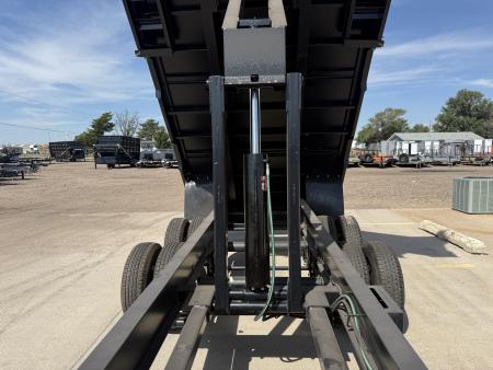 New 2027 RawMaxx 18' X 96" Tandem Dual Dump Trailer Dump Trailer