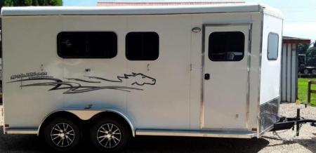 New 2027 Homesteader 3 Horse Bumper Pull Trailer