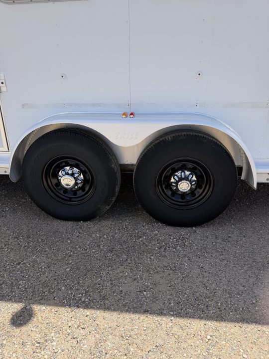 Used 2002 Exiss Trailers 3H LQ Horse Trailer