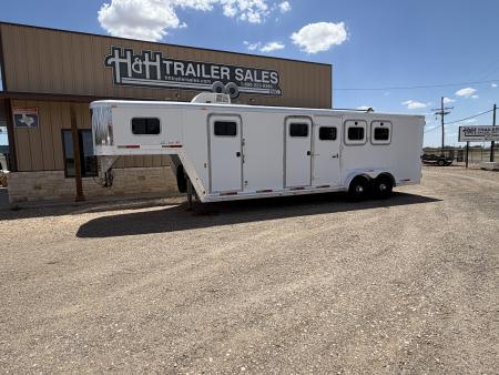 Used 2002 Exiss Trailers 3H LQ Horse Trailer