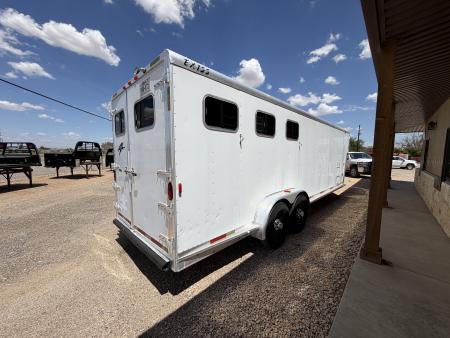 Used 2002 Exiss Trailers 3H LQ Horse Trailer