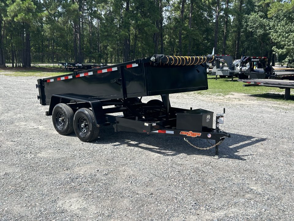 New 2027 Down 2 Earth 6x12E Dump Trailer, Tandem #5200 Axles, #7320 Payload