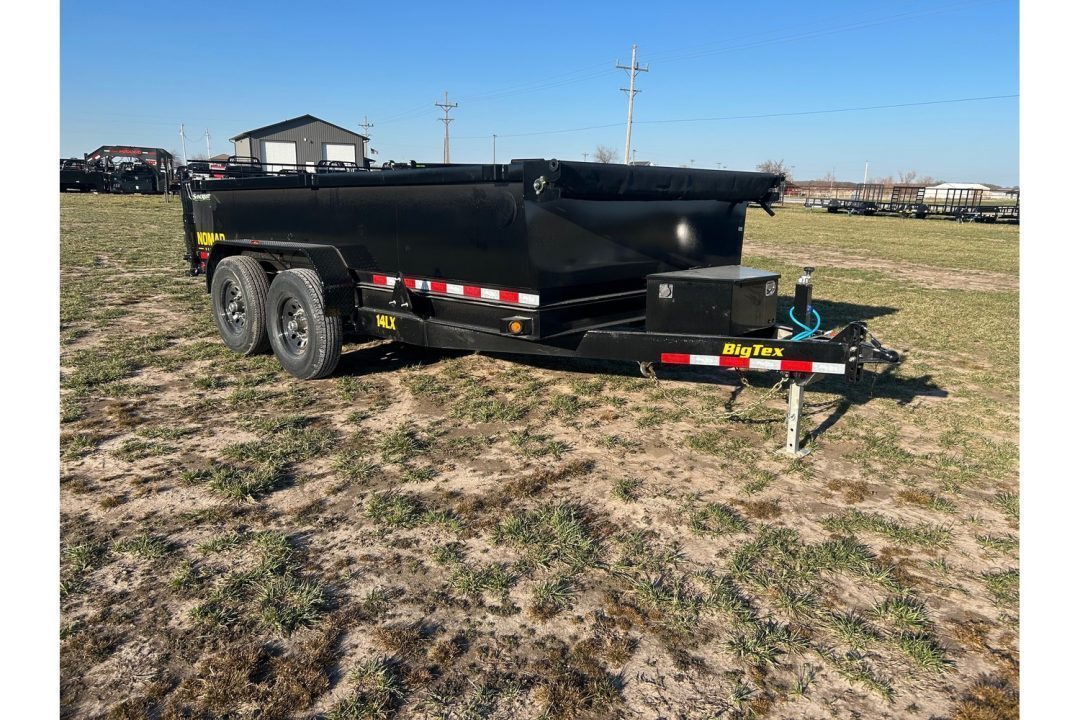 New 2027 Big Tex Trailers 83x14 Tandem 14K Dump w/ 2' Sides Dump Trailer