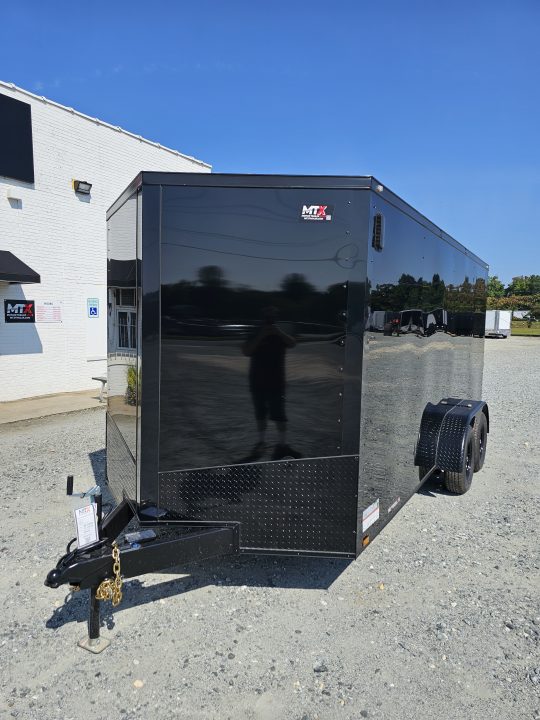 New 2027 Spartan Cargo 7x16 w/ Ramp Door & Blackout Package Cargo / Enclosed Trailer