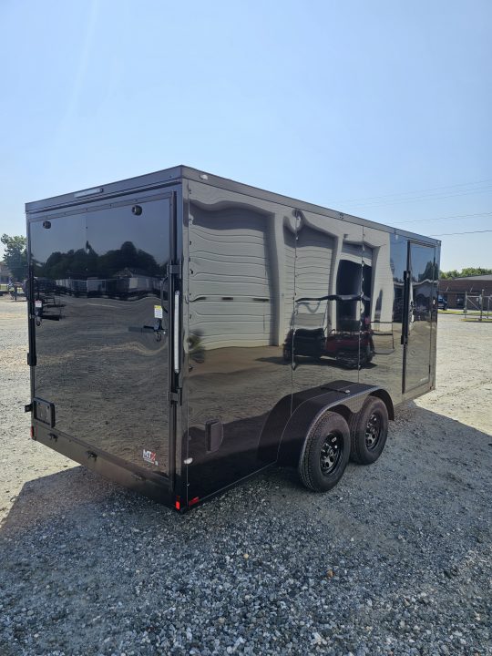 New 2027 Spartan Cargo 7x16 w/ Ramp Door & Blackout Package Cargo / Enclosed Trailer