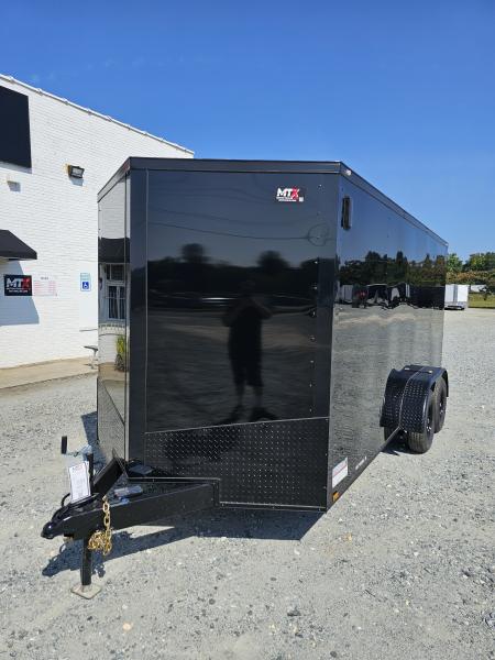 New 2027 Spartan Cargo 7x16 w/ Ramp Door & Blackout Package Cargo / Enclosed Trailer
