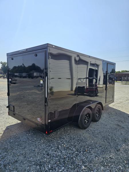 New 2027 Spartan Cargo 7x16 w/ Ramp Door & Blackout Package Cargo / Enclosed Trailer