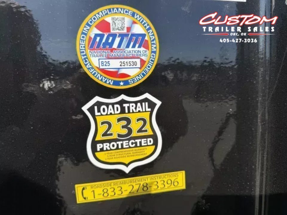New #391400 2027 LOAD TRAIL GP 32 X 102 TANDEM AXLE LOW-PRO 14K GOOSENECK TRAILER W/ MAX RAMPS
