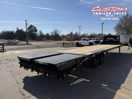 New #391400 2027 LOAD TRAIL GP 32 X 102 TANDEM AXLE LOW-PRO 14K GOOSENECK TRAILER W/ MAX RAMPS
