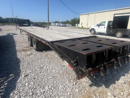 Used 2023 "REPO" Davidson Trailers 102X40 DECKOVER GOOSENECK 20K DE-RATED "REPO"