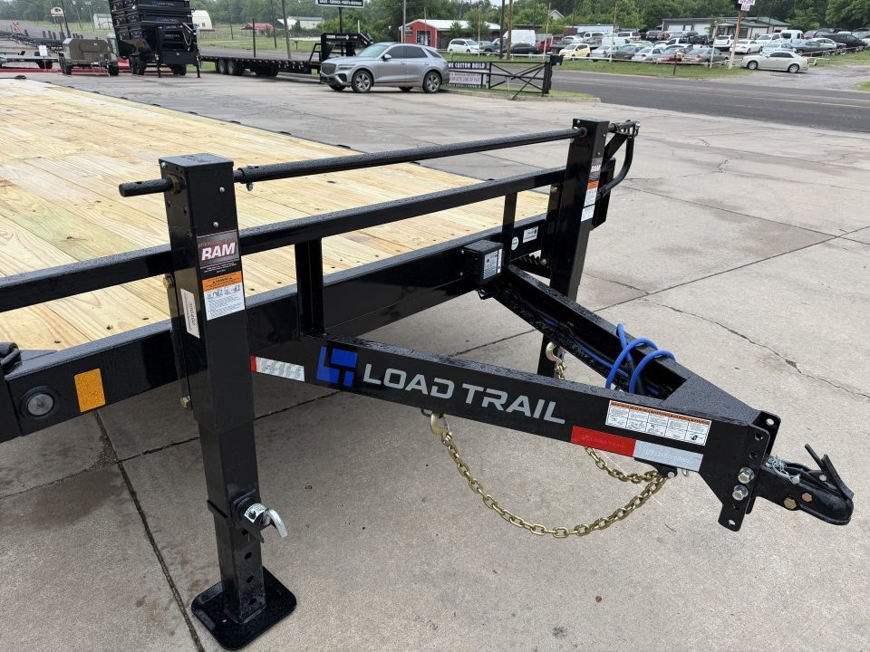 New #392157 2027 LOAD TRAIL DK 24 X 102 TANDEM AXLE 14K BUMPER PULL DECK OVER W/ 14 PLYS