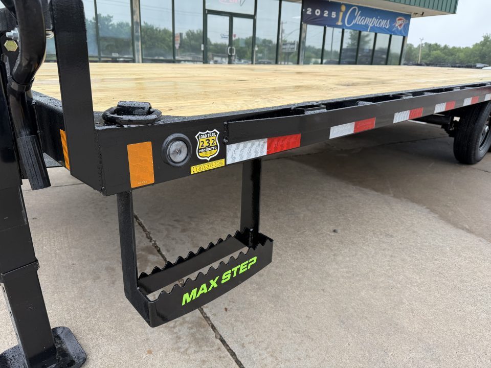 New #392157 2027 LOAD TRAIL DK 24 X 102 TANDEM AXLE 14K BUMPER PULL DECK OVER W/ 14 PLYS