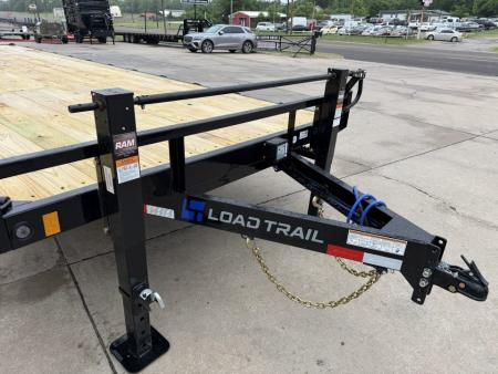 New #392157 2027 LOAD TRAIL DK 24 X 102 TANDEM AXLE 14K BUMPER PULL DECK OVER W/ 14 PLYS