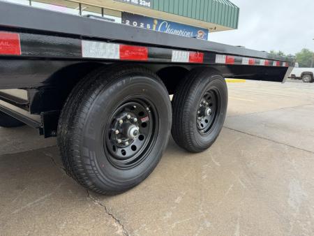 New #392157 2027 LOAD TRAIL DK 24 X 102 TANDEM AXLE 14K BUMPER PULL DECK OVER W/ 14 PLYS