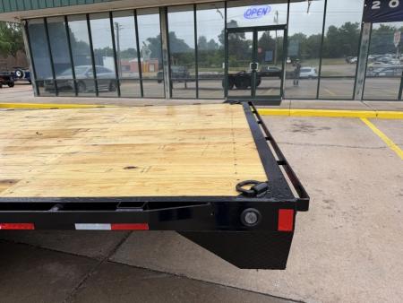 New #392157 2027 LOAD TRAIL DK 24 X 102 TANDEM AXLE 14K BUMPER PULL DECK OVER W/ 14 PLYS