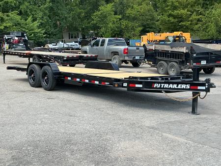 New 2027 PJ Trailers 83  x 22' - 8  I-Beam Equipment (TY) 16K w. Hyd. Jack Tilt Trailer
