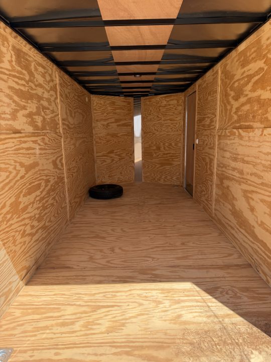 Used 2025 Stallion Manufacturing LLC SOLUTION 16FT Cargo / Enclosed Trailer