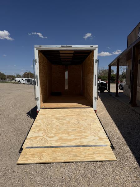 Used 2025 Stallion Manufacturing LLC SOLUTION 16FT Cargo / Enclosed Trailer