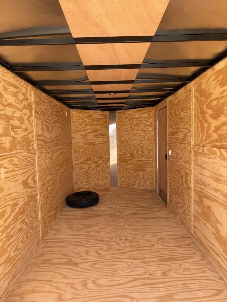Used 2025 Stallion Manufacturing LLC SOLUTION 16FT Cargo / Enclosed Trailer